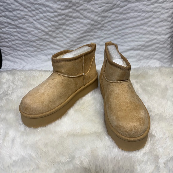 Glaze Tan Ankle Boots - Picture 3 of 5
